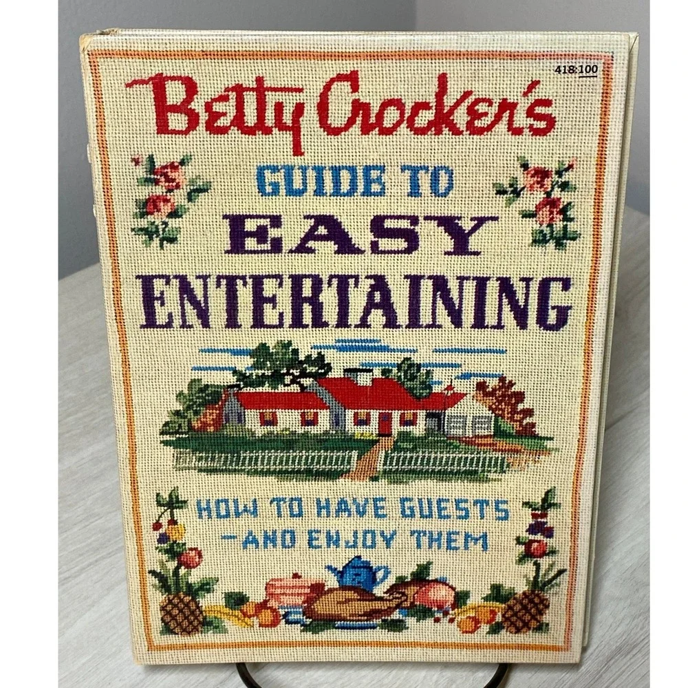 Betty Crocker Guide to Easy Entertaining 1959 First Edition Spiral Cookbook